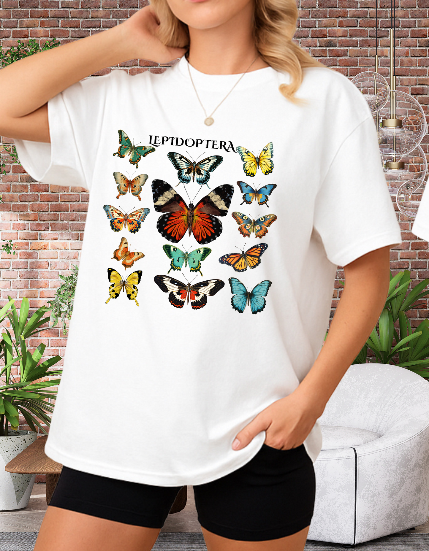 Collage Butterfly T-Shirt