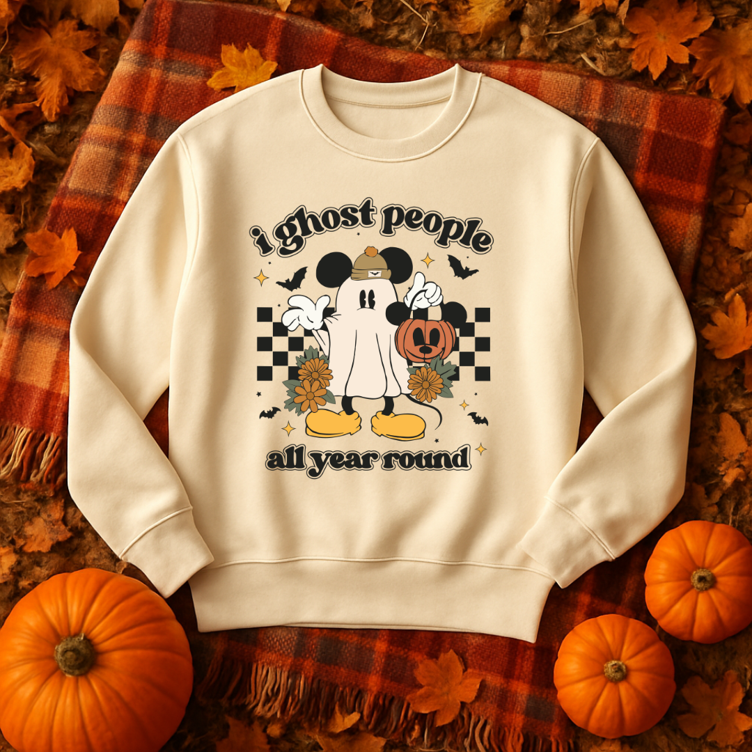 Mickey Ghost Sweatshirt