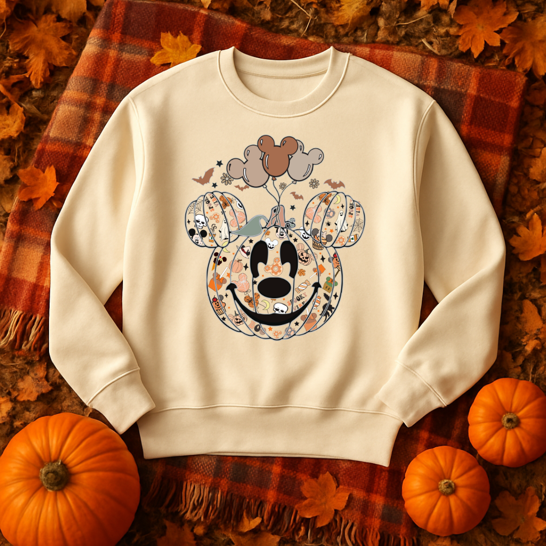 Mickey Pumpkin Sweatshirt