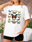 Collage Butterfly T-Shirt