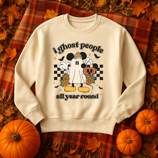 Mickey Ghost Sweatshirt