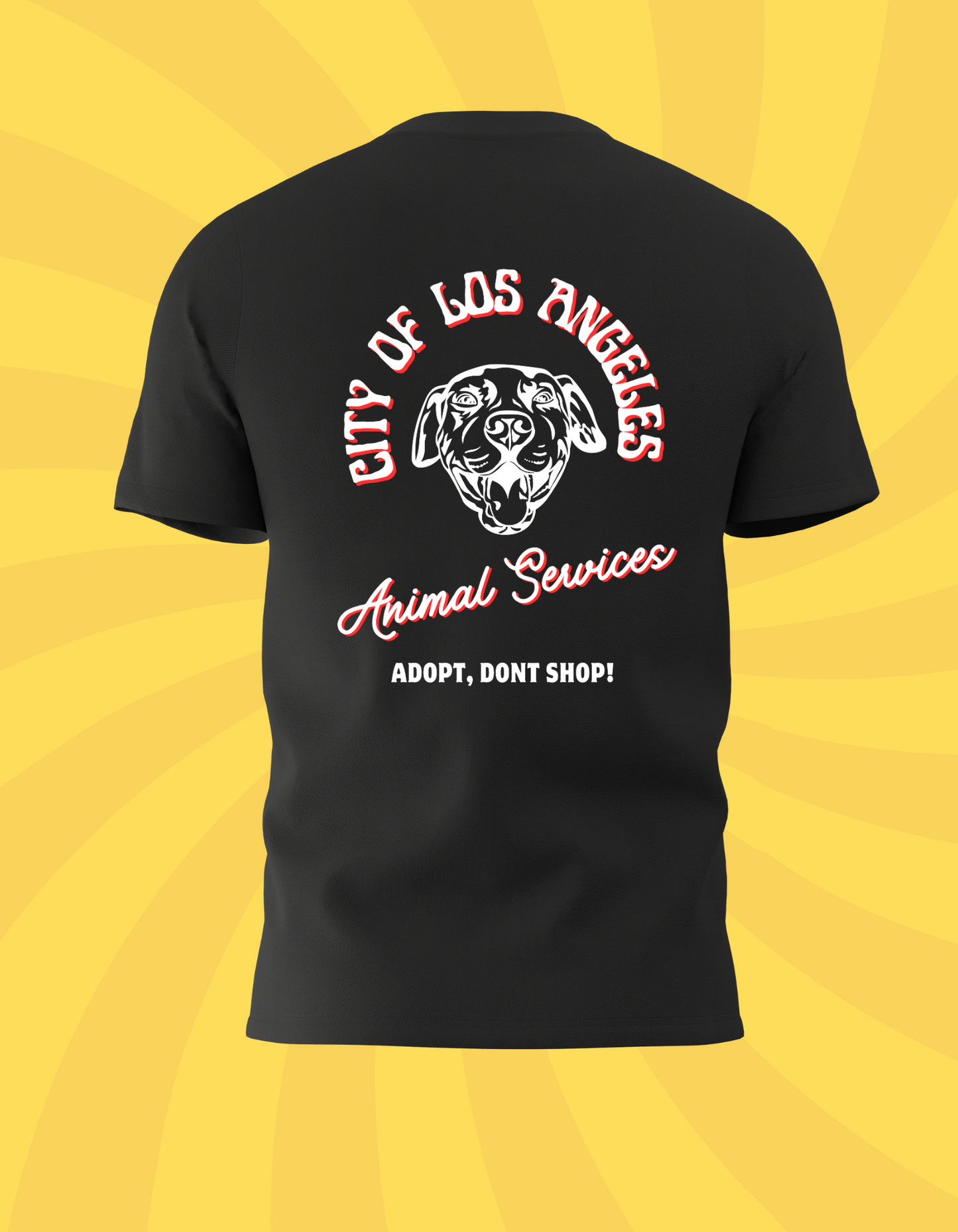 City of Los Angeles - Adopt don't Shop Shirt